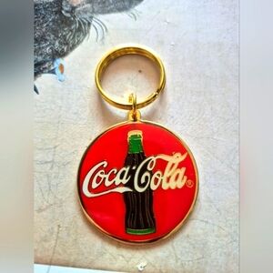 Coca-Cola Gold Textured Tag